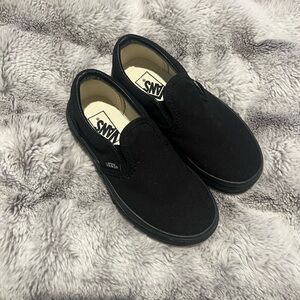 Vans black kids size 12 never worn new no tags